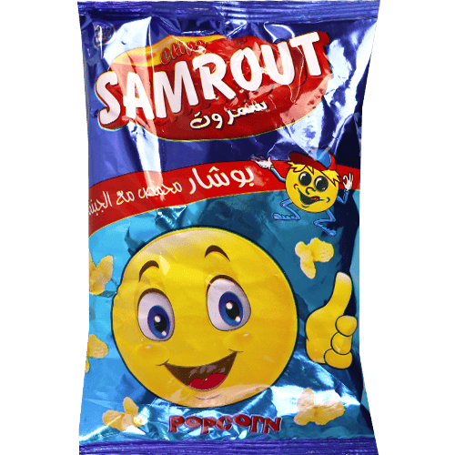 Chips Cheese Popcorn Samrout 34g