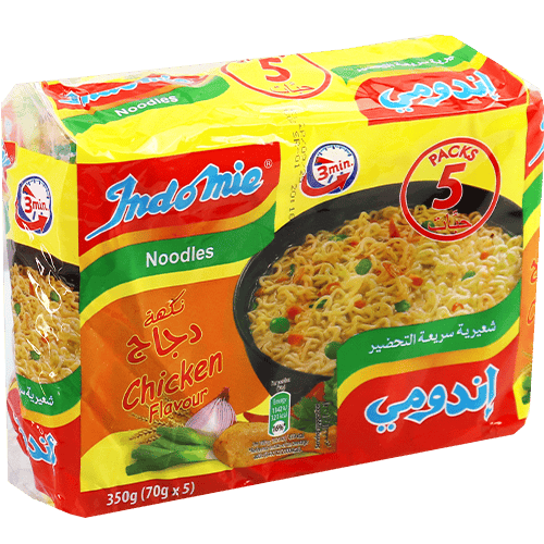Indomie Noodles Chicken 75g 5 Pieces