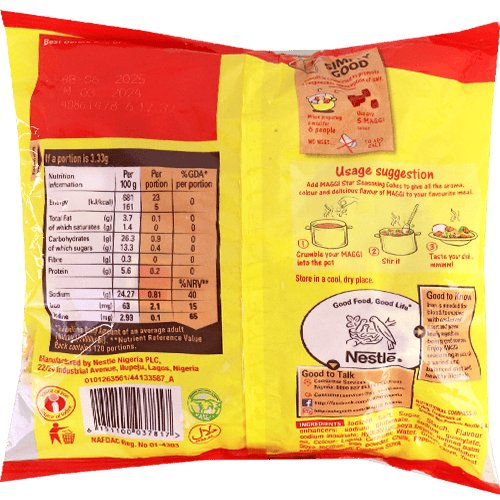 Maggi Cubes Star Seasoning 100pcs
