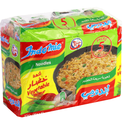 Indomie Vegetarian Flavour 75g 5 Pieces