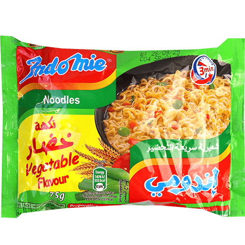 Indomie Vegetarian Flavour 75g 5 Pieces