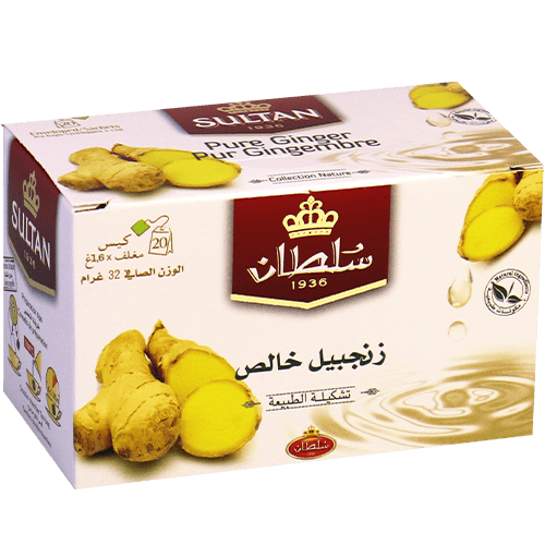 Pure Ginger Tea Sultan 20 Sachets