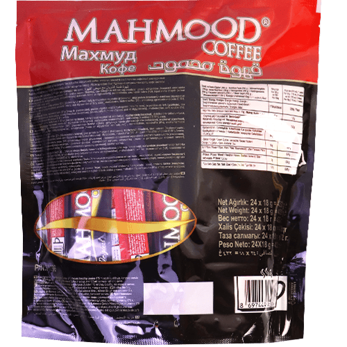 3in1 Coffee Mahmoud 18g x 24 pcs