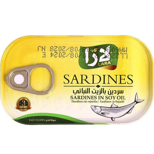 Sardines In Soy Oil Lara 125g
