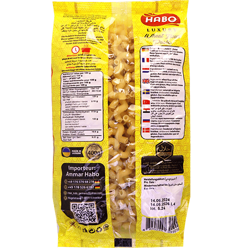 Pasta Macaroni Habo 400g