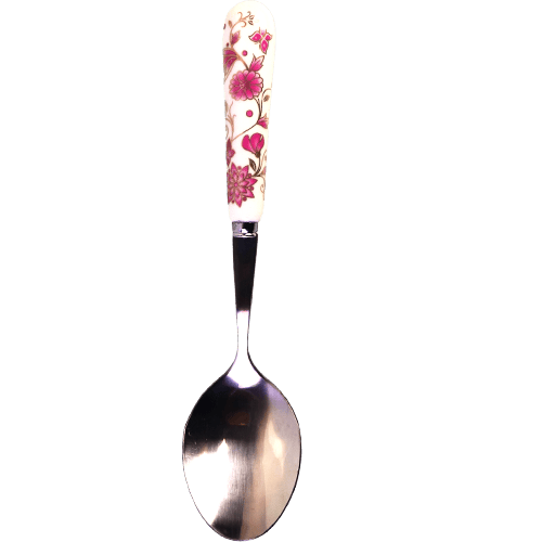 Large Ceramic Spoons Set 6 pcs