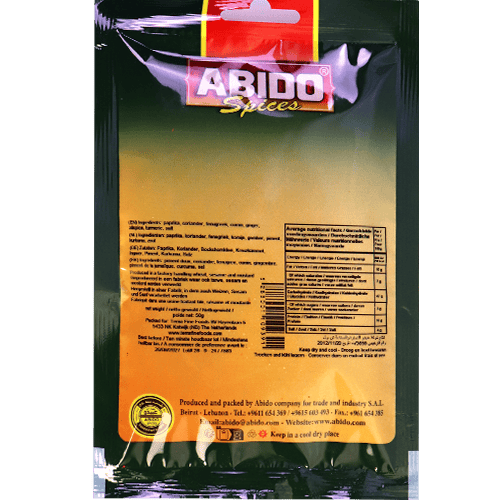 Ras Al Hanout Spices Abido 50g