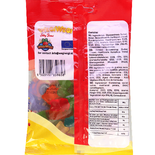 Candy Bears Wegi Wegi 70g