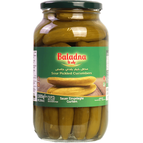 Cucumber Pickles Baladna 1300g