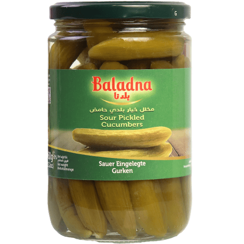 Cucumber Pickles Baladna 660g