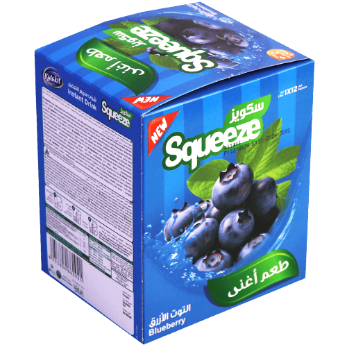 Blueberry Instant Powder Drink Squeeze 12pcs