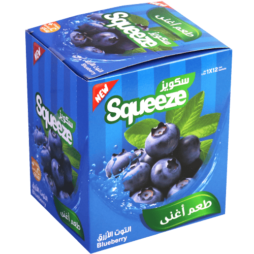 Blueberry Instant Powder Drink Squeeze 12pcs