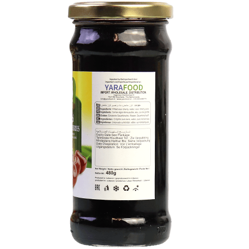 Pitted Sour Cherry Lara 480g