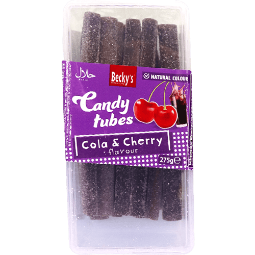 Jelly Cola & cherry Beckys 275g