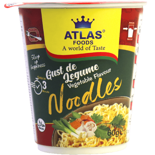 Noodles Vegetable Atlas Food 60g
