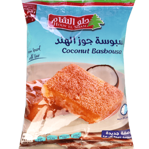 Coconut Basbousa Mix Holw Alsham 380g