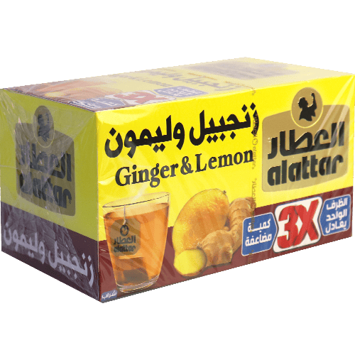 Ginger & Lemon Tea Alattar 12 Bags