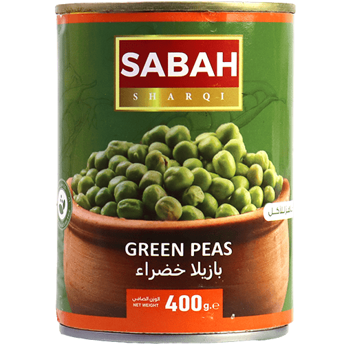 Green Peas Boiled Sabah 400g