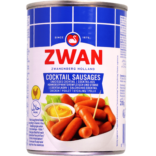 Cocktail Sausages Chicken Zwan 400g