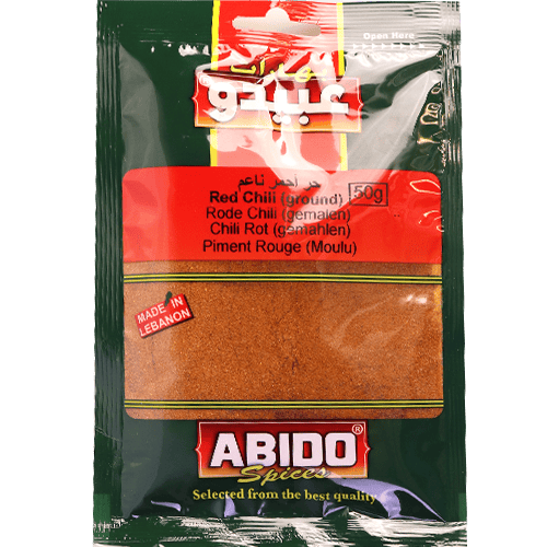 Red Chili Ground Spices Abido 50g