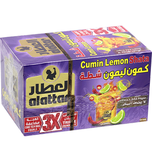 Cumin & Lemon & Chili Herbal Tea Alattar 12pcs