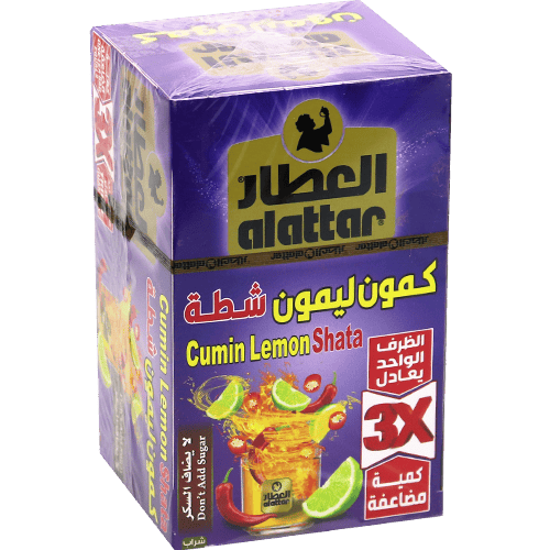 Cumin & Lemon & Chili Herbal Tea Alattar 12pcs