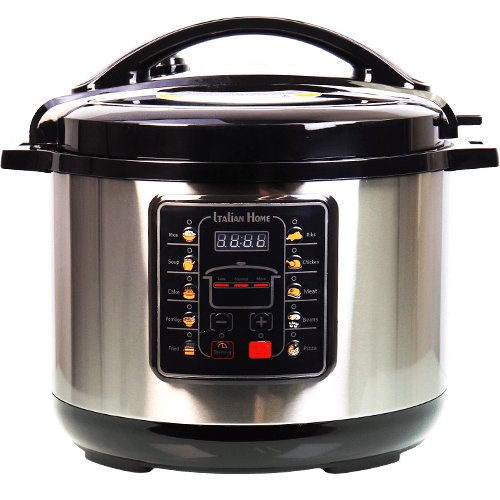 Electric Pressure Cooker Italian Home 12L