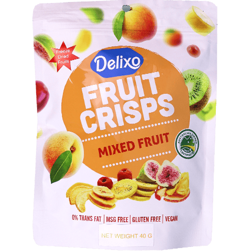 Freeze Dried Fruit Delixo 40g
