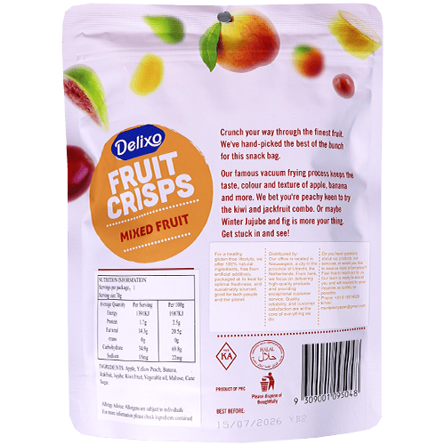 Freeze Dried Fruit Delixo 70g