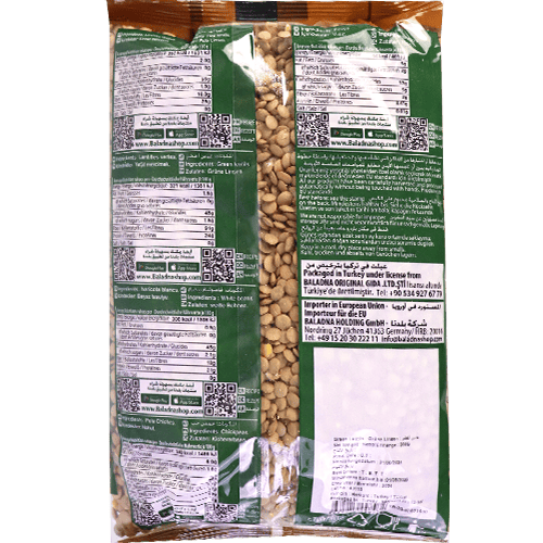 Lentils Green Baladna 1000g