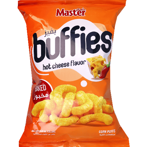 Corn Buffies Hot Cheese Master 60g