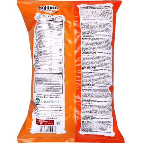 Corn Buffies Hot Cheese Master 60g