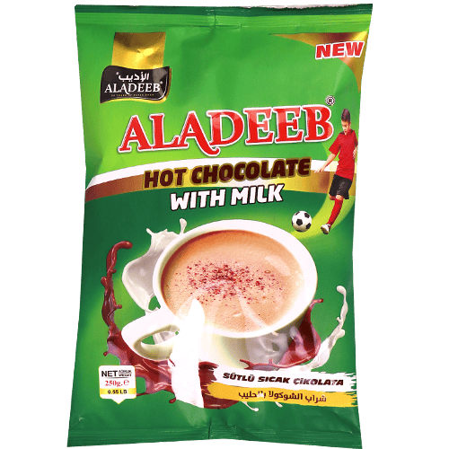 Hot Chocolat With Milk Aladeeb 250g