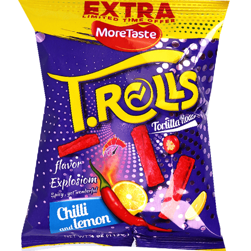 T.Rolls Chips Chilli & Lemon MoreTaste 56g