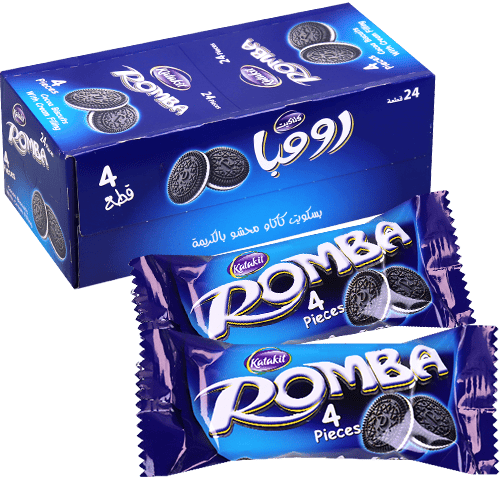 Biscuits Cocoa With Cream Filling Romba 24 Pieces