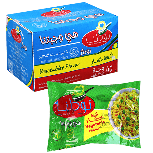40 X Vegetable Noodles Noodlna 70g