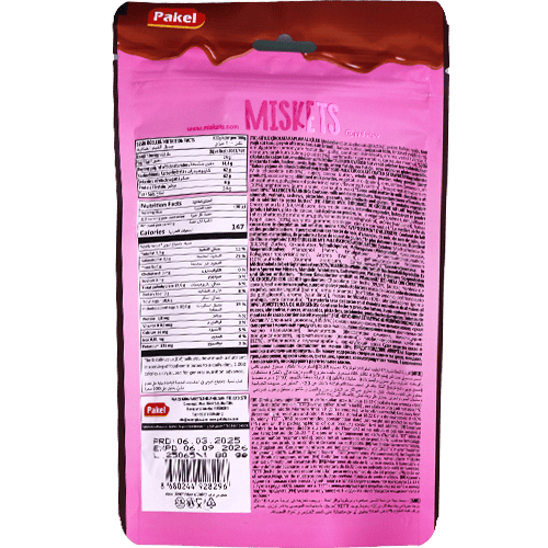 Freeze Dried Strawberry Dragees Miskets 80g