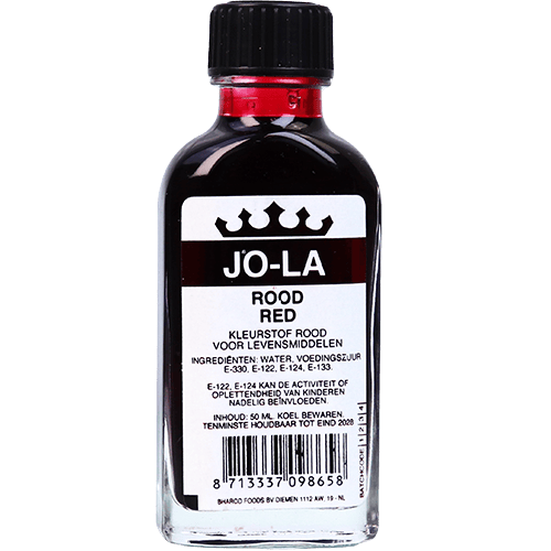 Food Colouring Red JO-LA 50ml