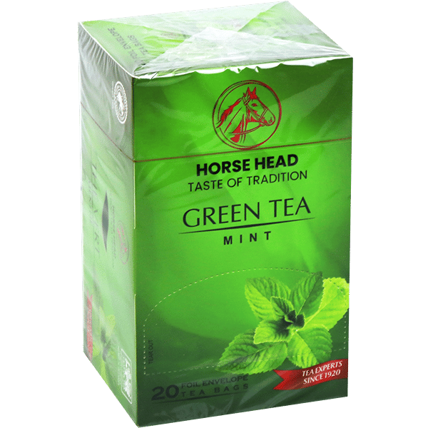 Green Tea Horse Head 20 Bags