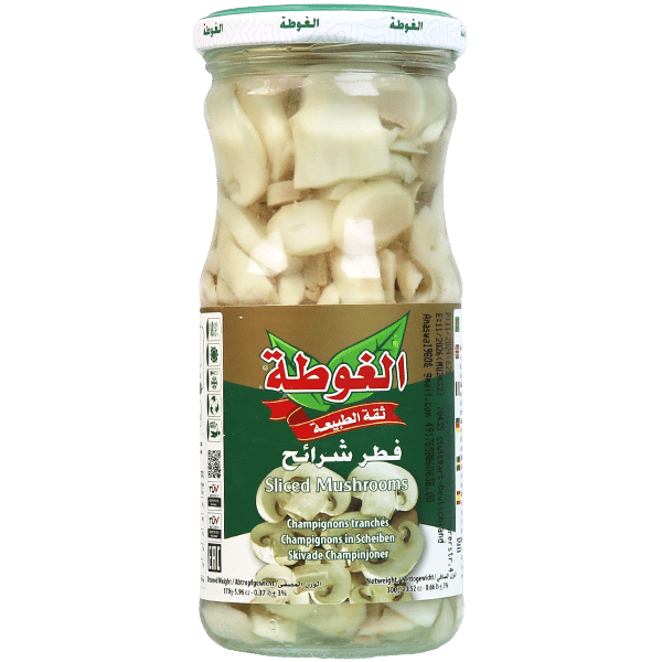 Sliced Mushrooms Algota 300g