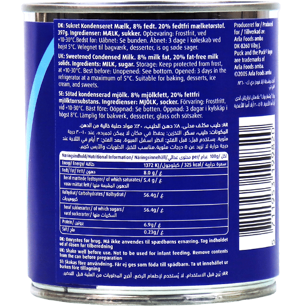 Condensed Milk Puck 397g