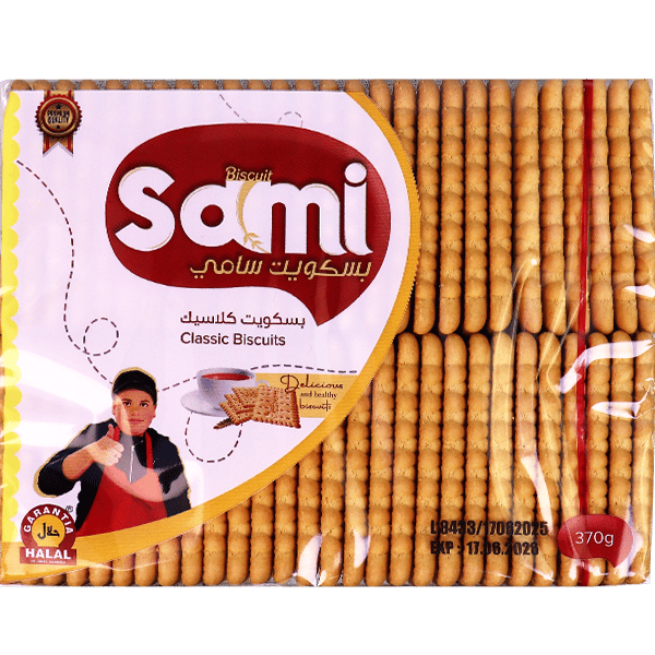 Plain Biscuits Sami 370g