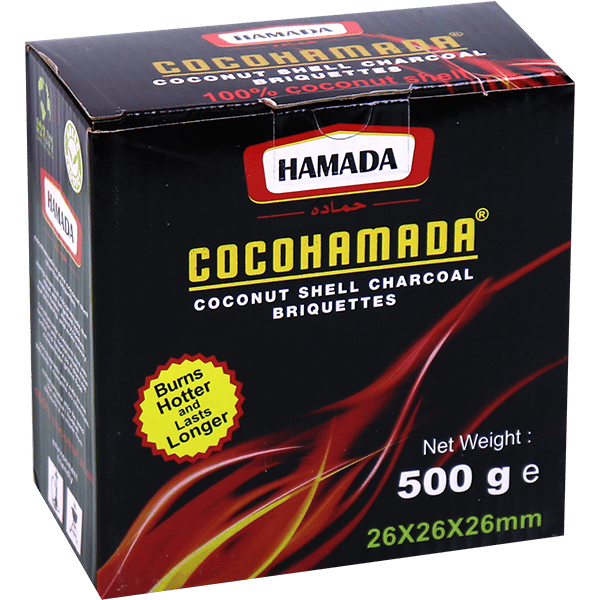 Coconut Shell Charcoal Coco Hamada 500g
