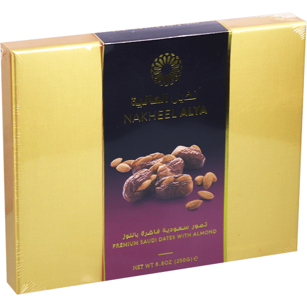 Saudi Dates With Almonds Nakheel Alya 250g