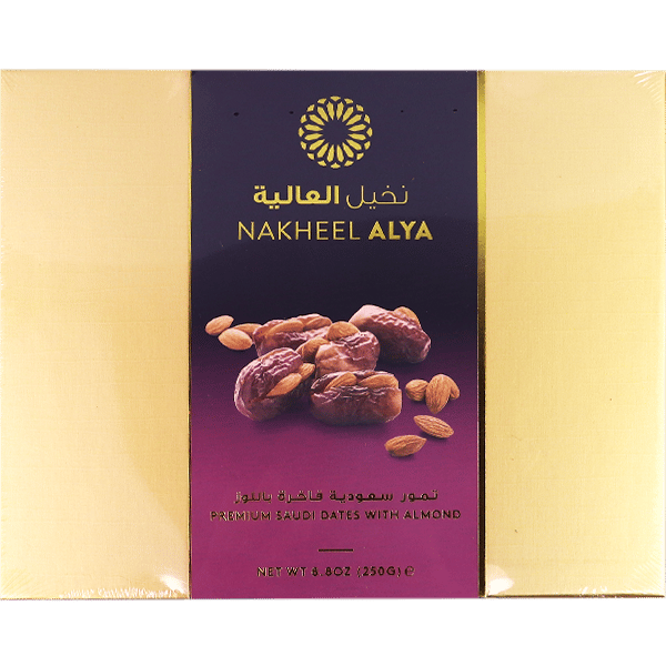 Saudi Dates With Almonds Nakheel Alya 250g