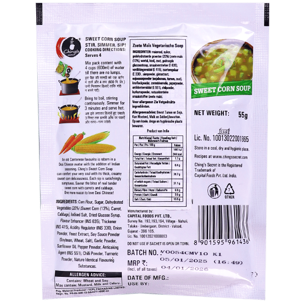 Sweet Corn Soup Ching's Secret 55g