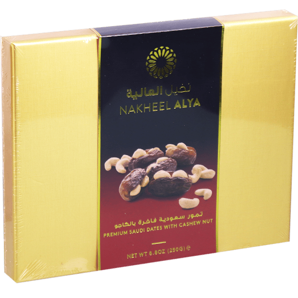 Saudi Dates With Cashews Nakheel Alya 250g
