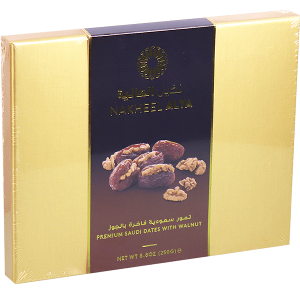Saudi Dates With Walnut Nakheel Alya 250g