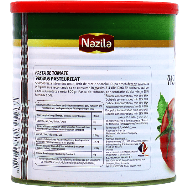 Tomato Paste Nazila 800g