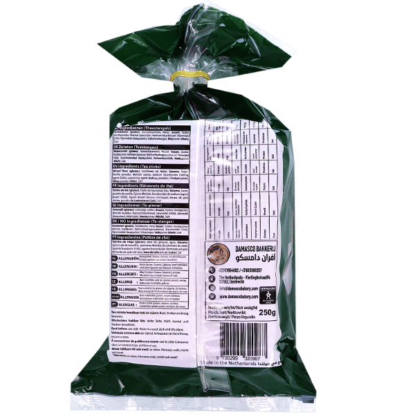 Breadsticks Damasco 250g